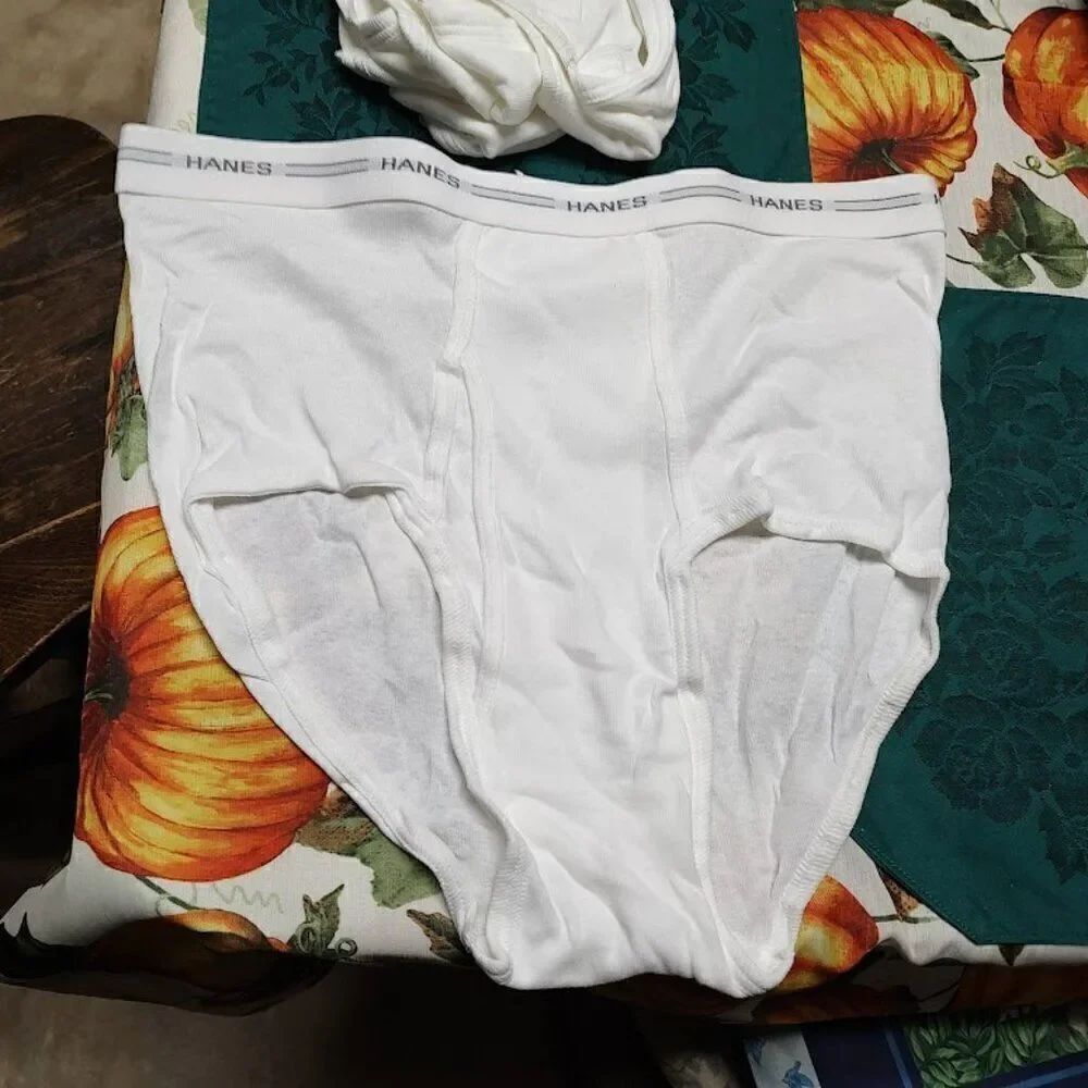 New Hanes Comfort Flex 5 White Briefs Size Men's XL